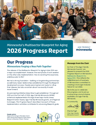 Mutilsector Blueprint for Aging 2026 Progress Report