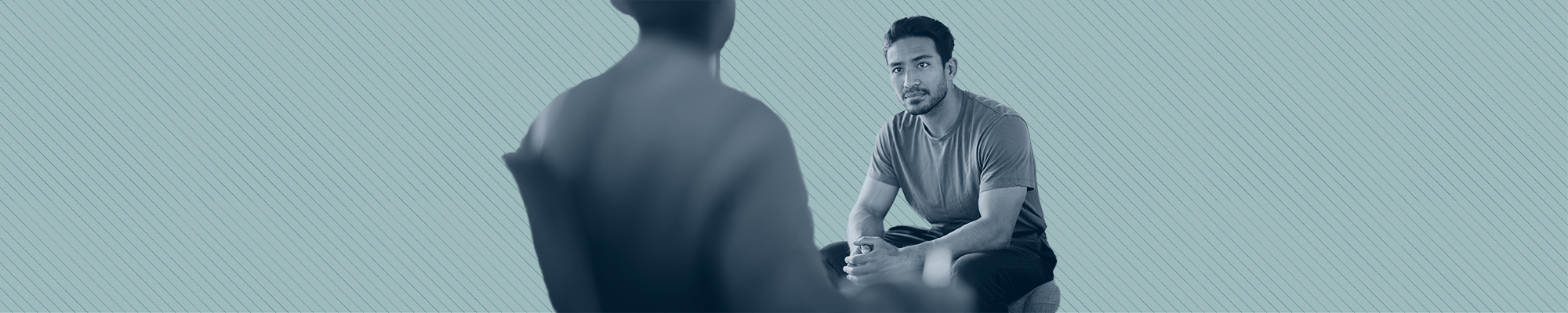 A man shares with his therapist.